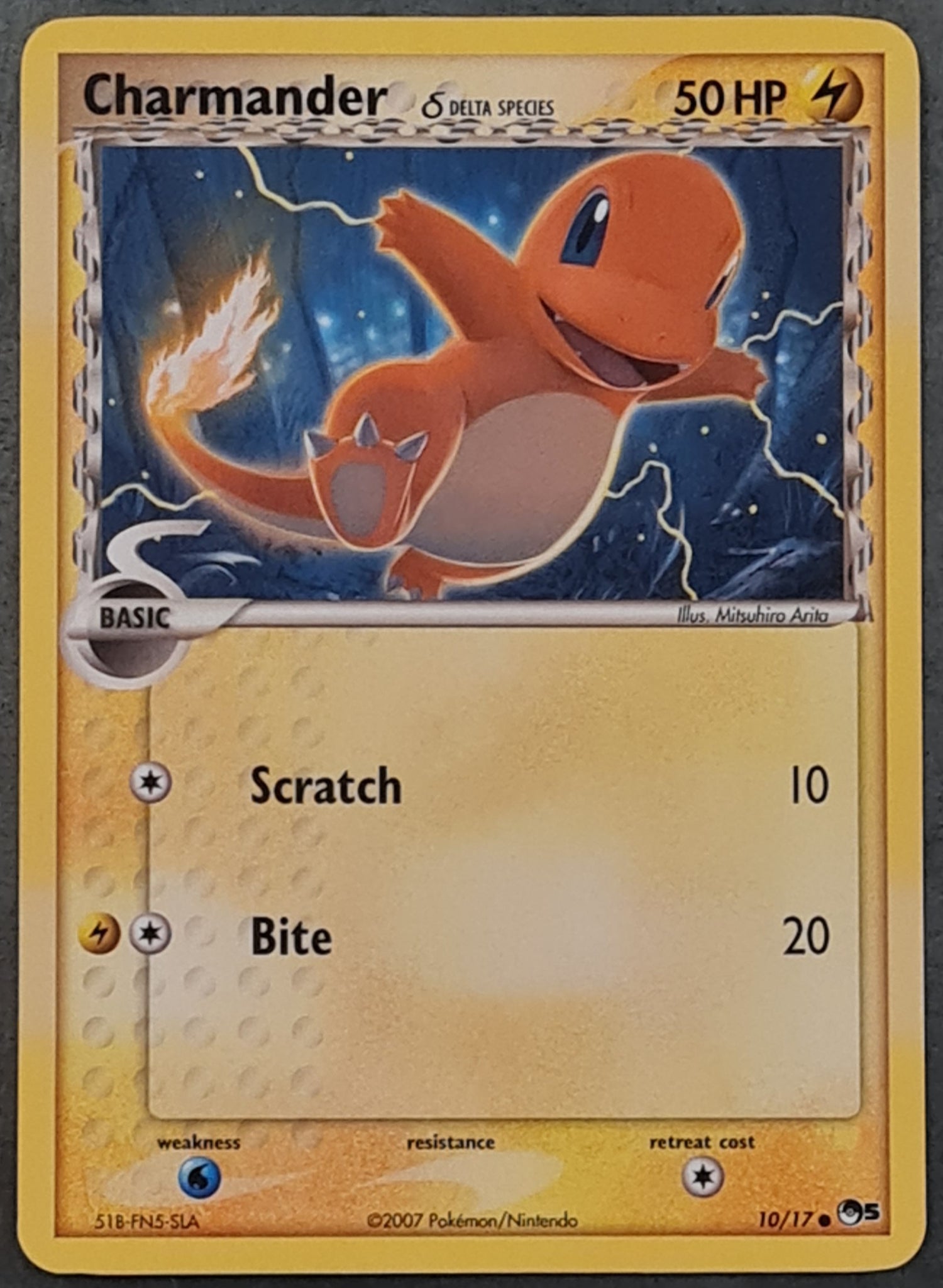 Pokemon Pop Series 5 Charmander #10/17 Non-Holo Trading Card
