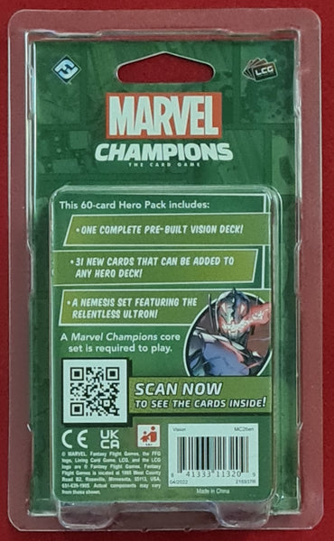 Marvel Champions The Card Game The Vision Hero Pack