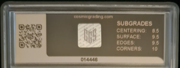 Pokemon Scarlet and Violet Pikachu #045/SV-P CGS 9.5 Thai Promo Trading Card (Signed by Veronica Taylor)