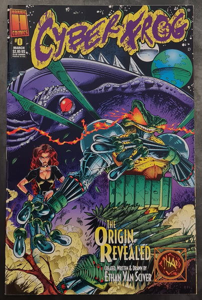 Cyberfrog #0-4 FN/VF Complete Set