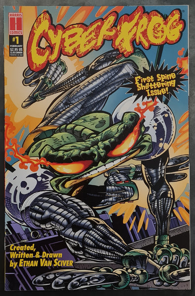 Cyberfrog #0-4 FN/VF Complete Set