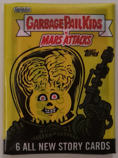 2021 Topps Garbage Pail Kids x Mars Attacks Mini Set Sealed Wax Pack