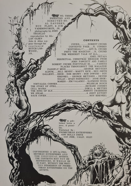 Promethean Enterprises Fanzine #3 VF+