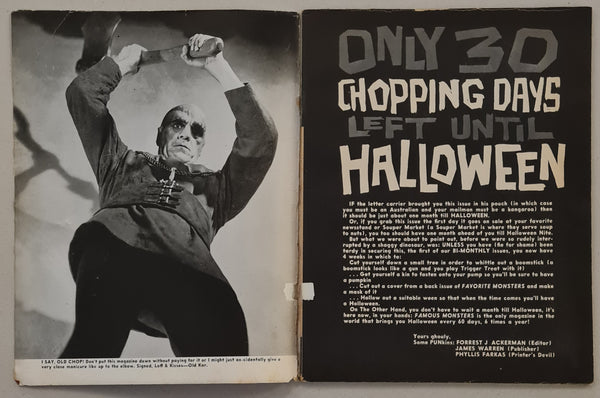 Famous Monsters of Filmland #9 GD