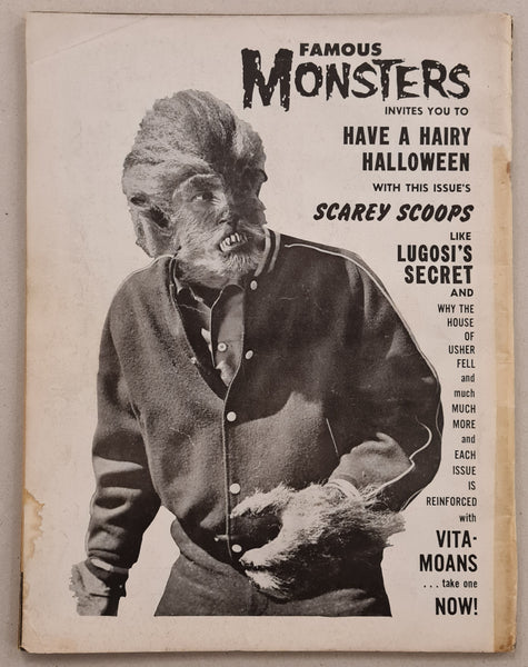 Famous Monsters of Filmland #9 GD