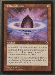 Magic the Gathering Tempest (French) Pétale de Lotus/Lotus Petal Tradi – Rotterdam Comics