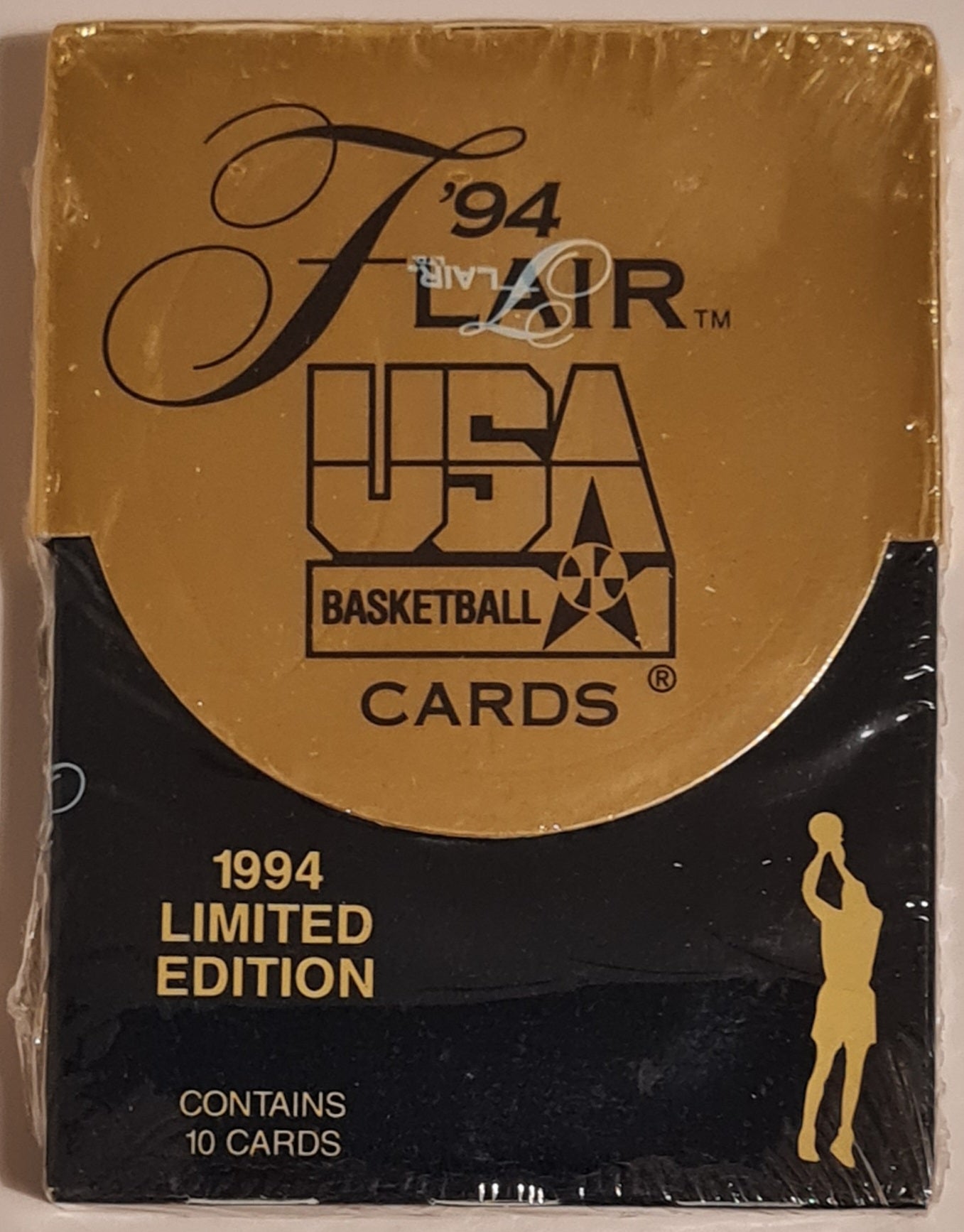 94 flair usa basketball cards limited edition 1994 Fleer Flair USA Basketball Sealed Trading Card Pack
