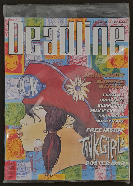 Deadline #33 VF/NM (w/ Tank Girl Poster Magazine)