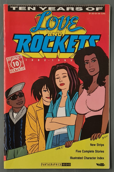 Ten Years of Love and Rockets #1 VF+ (One-Shot)