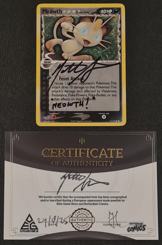 Pokemon  Tagged "Autograph cards"  Rotterdam Comics