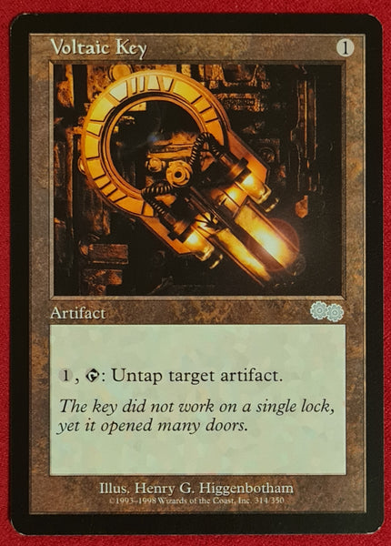 Magic the Gathering Urza's Saga Voltaic Key #314/350 Trading Card