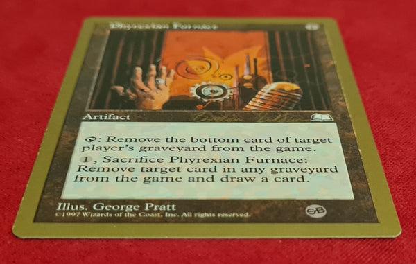 Magic the Gathering World Championships Deck 1998 - Brian Selden Wearherlight Phyrexian Furnace Special Trading Card