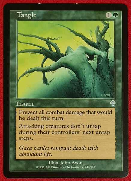 Magic the Gathering Invasion Tangle Trading #213/350 Card