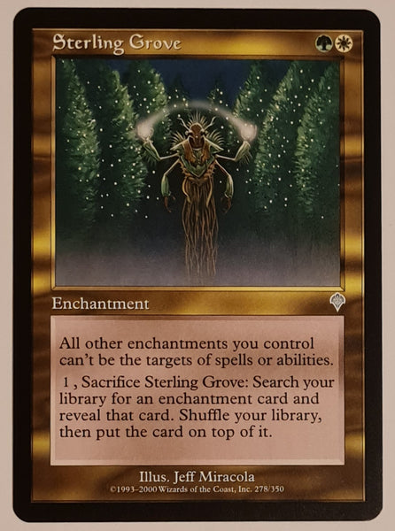 Magic the Gathering Invasion Sterling Grove #278/350 Trading Card