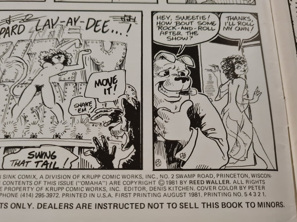 Bizarre Sex #9 VF (1st App Omaha)