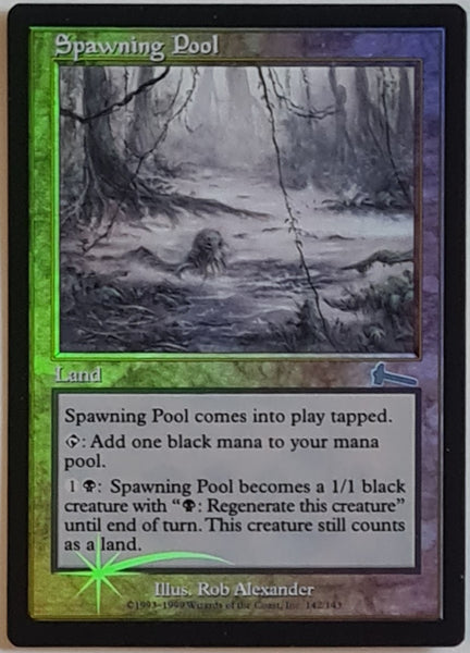 Magic the Gathering Urza's Legacy Spawning Pool #142/143 Uncommon Foil –  Rotterdam Comics