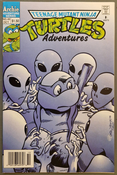Teenage Mutant Ninja Turtles Adventures #49 NM 🇨🇦 Newsstand Edition