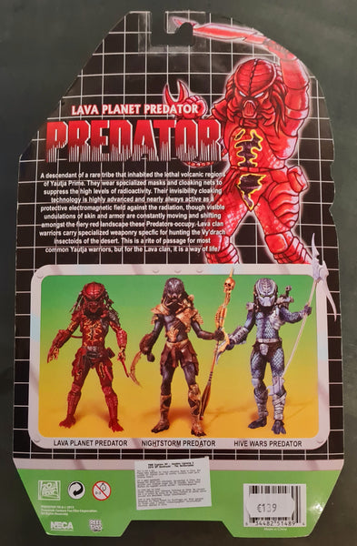 Predator - Neca Kenner Series 10 Lava Planet Predator 7" Action Figure
