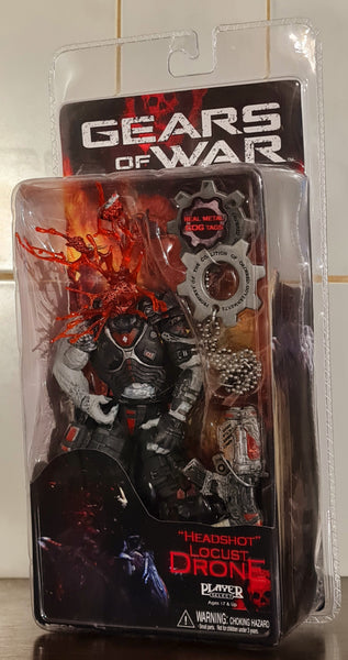 Gears of War 'Headshot' Locust Drone Action Figure