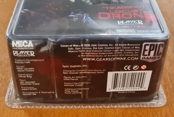 Gears of War 'Headshot' Locust Drone Action Figure