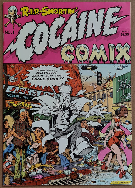 Cocaine Comix #1 VF+ (3rd Print)