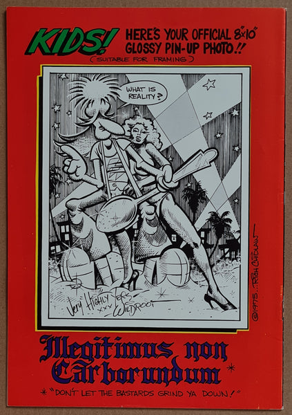 Cocaine Comix #1 VF+ (3rd Print)