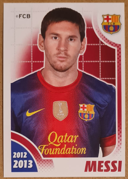 2012-13 Panini FC Barcelona Lionel Messi #158 Sticker