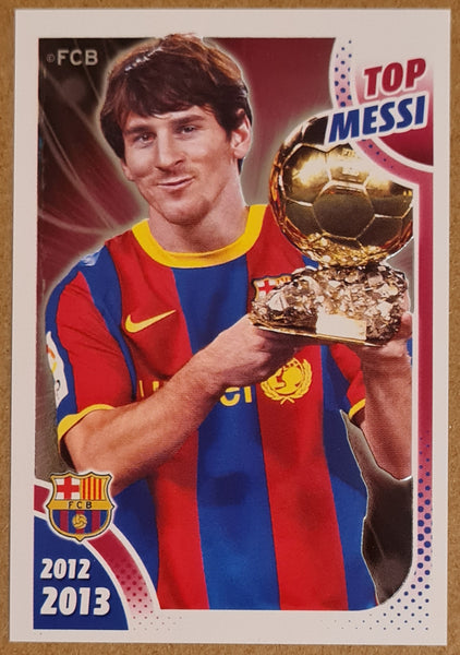 2012-13 Panini FC Barcelona Top Messi Lionel Messi #165 Sticker