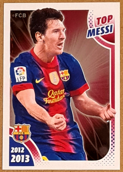 2012-13 Panini FC Barcelona Top Messi Lionel Messi #169 Sticker