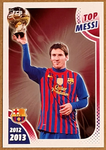 2012-13 Panini FC Barcelona Top Messi Lionel Messi #166 Sticker