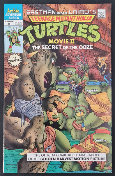 Teenage Mutant Ninja Turtles Movie II The Secret of Ooze #1 NM