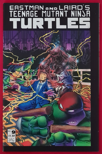 Teenage Mutant Ninja Turtles #9 VF/NM (Richard Corben Backup Story)