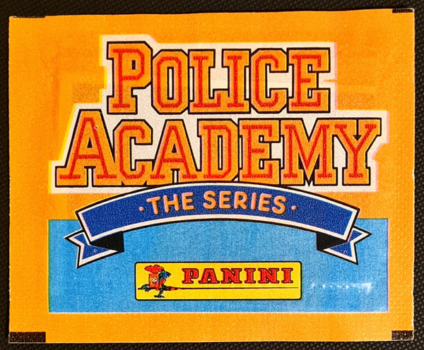 1991 Panini Police Academy The Series Sealed Sticker Pack