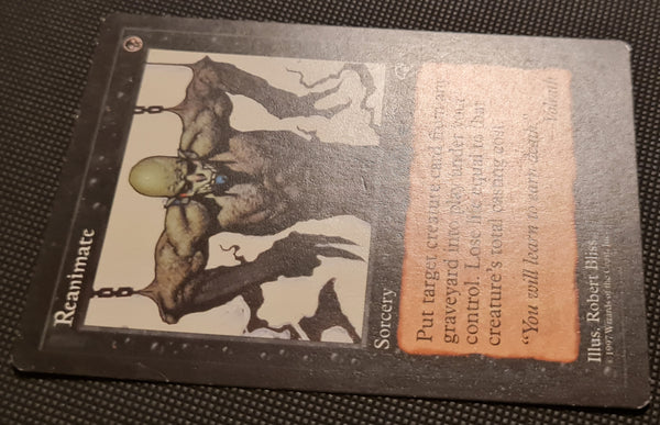 Magic the Gathering Tempest Reanimate Uncommon Trading Card (Ver.2)