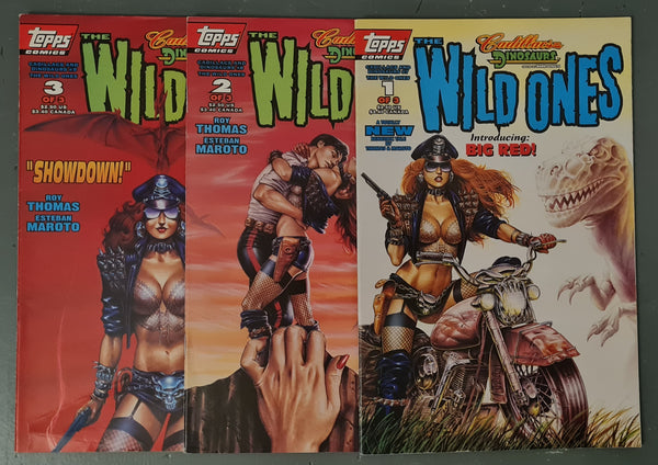 Cadillacs and Dinosaurs The Wild Ones #1-3 FN-VF Complete Storyline