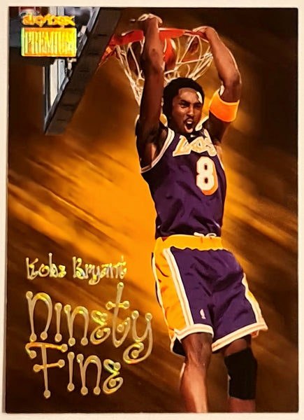 1998-99 Skybox Premium Kobe Bryant Ninety Fine #205 Trading Card