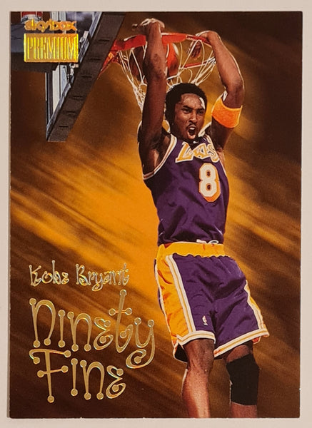 1998-99 Skybox Premium Kobe Bryant Ninety Fine #205 Trading Card