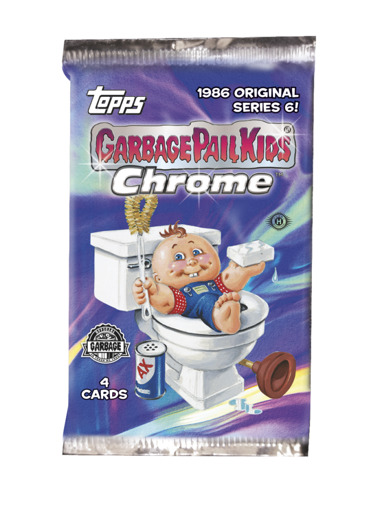 Garbage Pail Kids Chrome Series 6 Sealed Hobby Pack