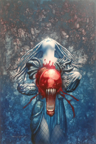 1996 Aliens - Deadliest of Species Comic Images DHS1810 T-Shirt XL White (Vtg/Factory Sealed)