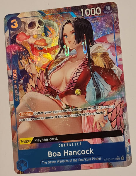 One Piece Card Game OP-01 Romance Dawn King #OP01-096 SR Folien-Sammelkarte 
