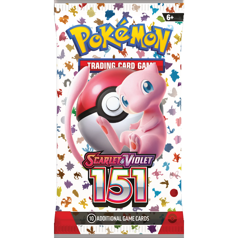 Pokemon Scarlet and Violet 151 Sealed Trading Card Pack