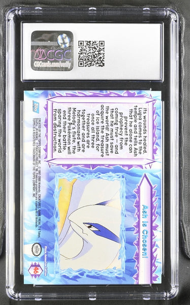 2000 Topps Pokemon the Movie: 2000 Ash is Chosen! #46 CGC 8 Rainbow Foil Trading Card