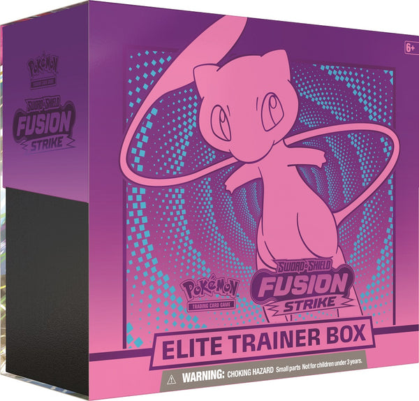 Pokemon Sword and Shield Fusion Strike Sealed Elite Trainer Box