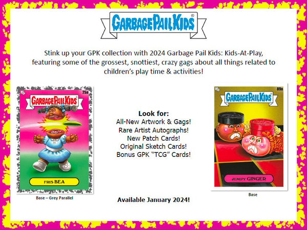 Garbage Pail Kids Kids-at-Play Sealed Hobby Box