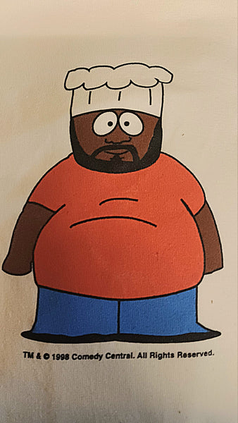 Camiseta "The Spirit" de 1994 - "Will Eisner Kitchen Sink" (talla L, blanca, vintage)