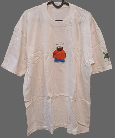 1998 South Park - Chef T-Shirt XL White (Vtg)