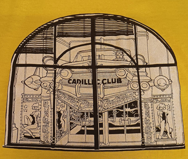 Camiseta "The Spirit" de 1994 - "Will Eisner Kitchen Sink" (talla L, blanca, vintage)