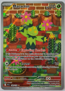 pokemon scarlet and violet journey together rare cards Pokemon Scarlet and Violet Journey Together Maractus #160/159 Illustra –  Rotterdam Comics