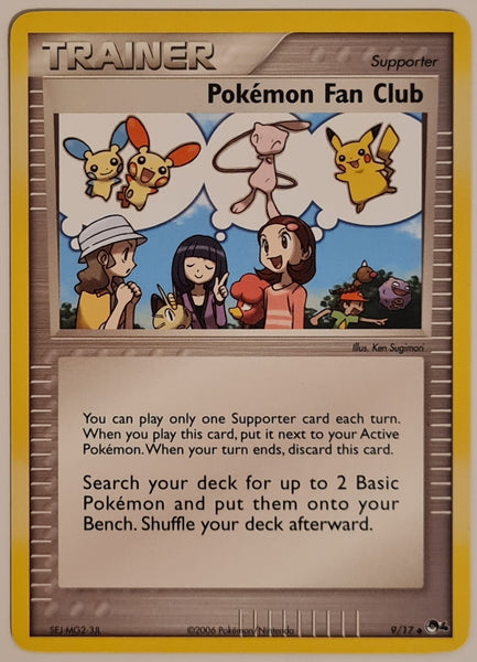 Pokemon Pop Series 4 Pokemon Fan Club #9/17 Trading Card