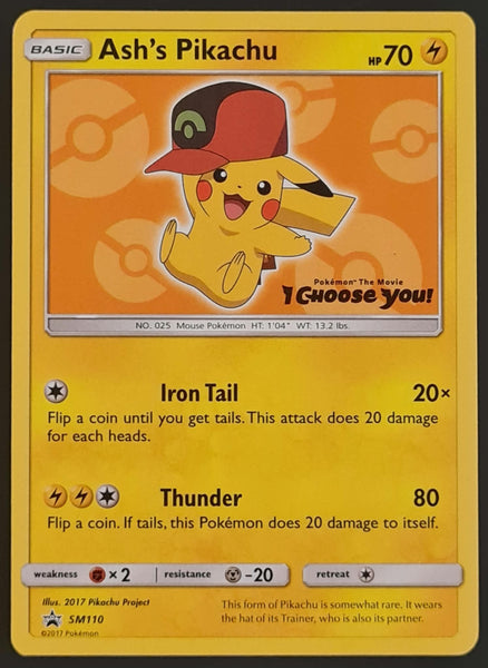 Pokémon – Der Film: Ich wähle dich (Ashs Pikachu) Sammelkarten-Promo-Paket